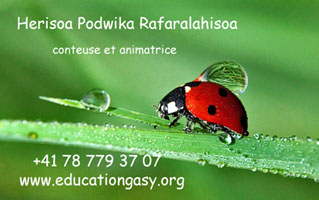 Herisoa Podwika Rafaralahisoa - conteuse et animatrice
