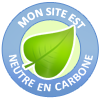Mon site est neutre en carbone